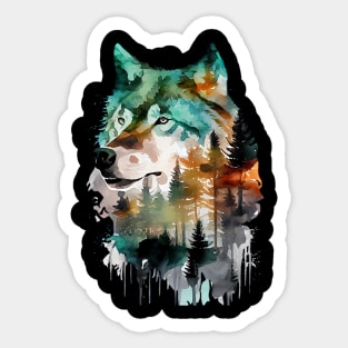 Magic of the Woods Sticker